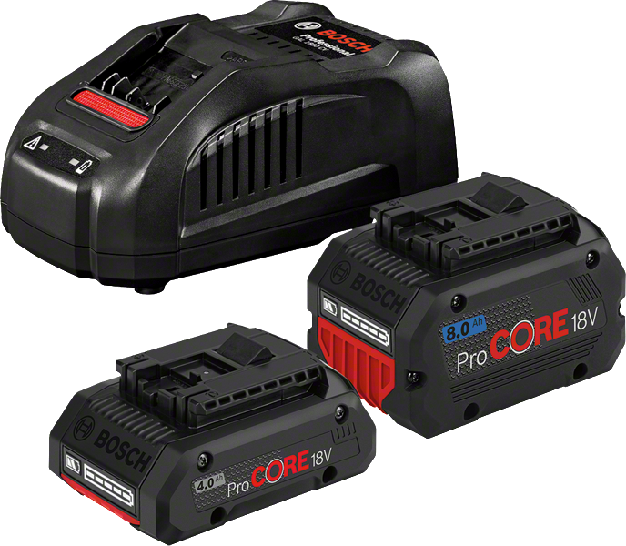 ProCORE18V 4.0Ah 1개 + ProCORE18V 8.0Ah 1개 + GAL 1880 CV