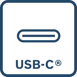 USB-C® 커넥터로 유연한 충전 옵션 제공 